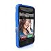 iSkin Revo Silicone Case for iPhone 3G and 3GS - Blue/Black - Sonic