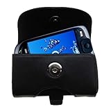 Horizontal Leather Case with Belt Clip/Loop for the O2 XDA Atom