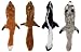 Pet Supplies : SET OF FOUR - Mini Skinneeez Stuffingless Dog Toys