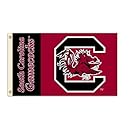 NCAA South Carolina Fighting Gamecocks 3-by-5 Foot Flag With Grommets
