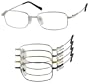 2100 Bendable (Memory) Titanium Full-rim Frame Complete Prescription Eyeglasses with Lens