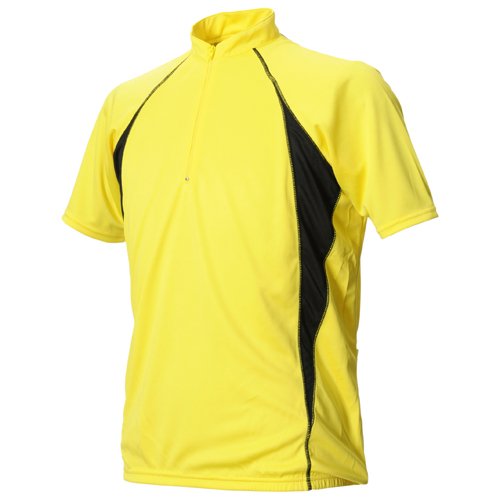 Sports Authority 【バイク】ジップアップジャージ　イエロー
