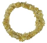 Image of Yellow Opal Chip Stretch Bracelet