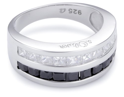 s.Oliver Basics  Damen-Ring 925 Silber 20 Zirkonia Gr. 52 (16.6) 388160 Preisvergleich