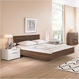 Tvilum Heaven Full Bed, Light Walnut