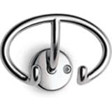 Colombo General Hardware Lc17 LC17 Colombo Polo Coat Hook Polished Brass