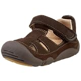 Stride Rite Infant/Toddler Skip Stage 2 Shoe,Dark Brown,3 W US Infant