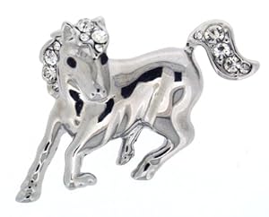 Jodie Rose 15772 - Broche de mujer de metal con cristales