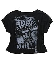 Abbey Dawn Blast From the Past Burntout Cropped Top