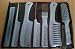Dimples Professional 7  Piece Brush & Comb Set - Grey