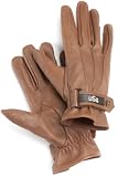 USG Ladies’ Boss Sheep Leather Gloves, Ladies’ Shape, Small, Brown