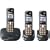 Panasonic DECT 6.0 Expandable Cordless Telephone with 3 Handsets (KX-TG6413T)