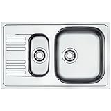 Franke 101.0060.613 EFL 651-78 Stainless Steel Single/Half Bowl Kitchen Sink - Grey by FRANKE [並行輸入品