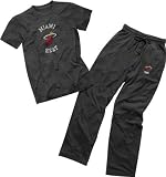Miami Heat 101 Tri-Blend T-Shirt & Pant Tied Set
