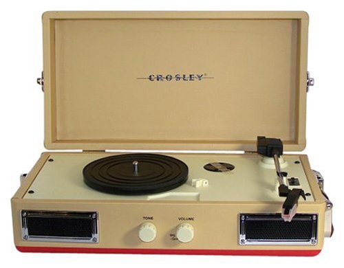Crosley CR40 Mini-Turntable (Red)