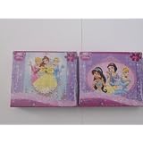 DisneyPrincessGlitterPuzzle100Piece-2PuzzlePak