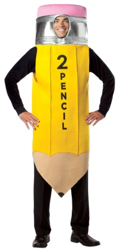 Rasta Imposta Pencil Adult, Yellow, One Size