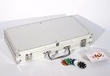 Pokerkoffer 300 Pokerchips, Pokerset mit Standard Poker Chip