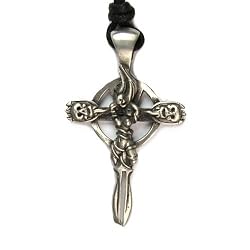 Bondage, Damned for Eternity Pewter Pendant, Saints and Sinners Collection