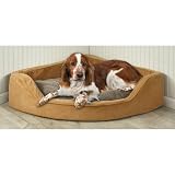 Corner Retreat Pet Bed, BLUE