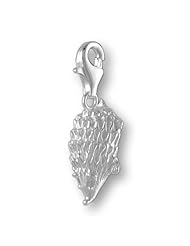MELINA Charms clip on pendant hedgehog sterling silver 925