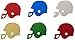Fanci-Fetti Football Helmets (multi-color) Party Accessory (1 count) (1 Oz/Pkg)