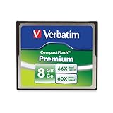 Verbatim Premium CompactFlash 8GB Memory Card (96196)