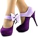 Show Story Sexy Ladies Bow Ankle Strap Stiletto Platform Pumps Shoes,LF30412
