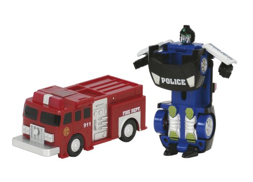 Hasbro Simba 103572157 - Planet Fighter Transformer Emerge Bot, 2 - sort.