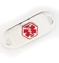Medical Alert Stainless ID TAG for Bracelet- Lymphedema Alert