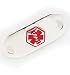 Medical Alert Stainless ID TAG for Bracelet- Bee Sting Allergy