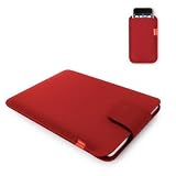 Produkt-Bild: Freiwild Sleeve f&uuml;r 33cm (13') MacBook alu + Sleeve f&uuml;r iPhone und iPod touch - rot