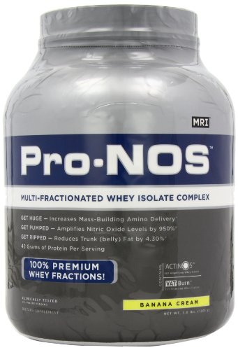 M.R.I. PRO-Nos, Banana Cream, 3lb