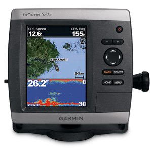 GARMIN GPSMAP 521S GPS MARINE SOUNDER CHARTPLOTTER NEW