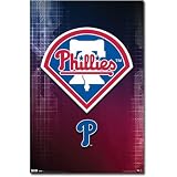 (22x34) Philadelphia Phillies (Logo) Sports Poster Print