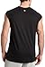 Champion Men's Jersey Muscle T-Shirt, Black,Medium