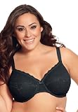 Goddess Plus Size Bandless underwire lace bra