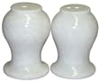 White Marble Salt n & and Pepper Set