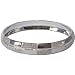 Fashion Jewelry India Designer Rodium Plated Bangle Bracelets 2.3 inches (cban002a)