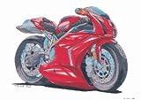 Review The Moneyman  / DUCATI 999 Koolart image CERAMIC MUG 1598