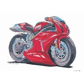 DUCATI 999 Koolart image CERAMIC MUG 1598