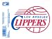 Los Angeles Clippers Reusable Static Window Cling