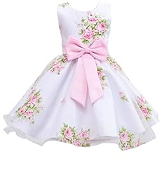Girls General Print Flower-Girl Dress/Party Dress 