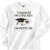 Married and Degree - Pregnancy Crew Neck Sweatshirt