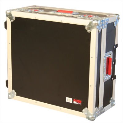 Mixer Wood Flight Road Case: 7 H x 21 W x 19 D