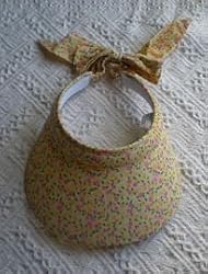 Sun Visor Floral Yellow