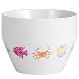 Zak Designs Reef 5.88-Inch Individual Bowls, Set of 12