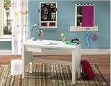 Pure White Student Desk