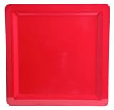 Zak Designs Callaway 10-Inch Dinner Plate, Red