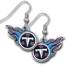 Tennessee Titans Dangling Earrings - NFL Football Fan Shop Sports Team Merchandise
